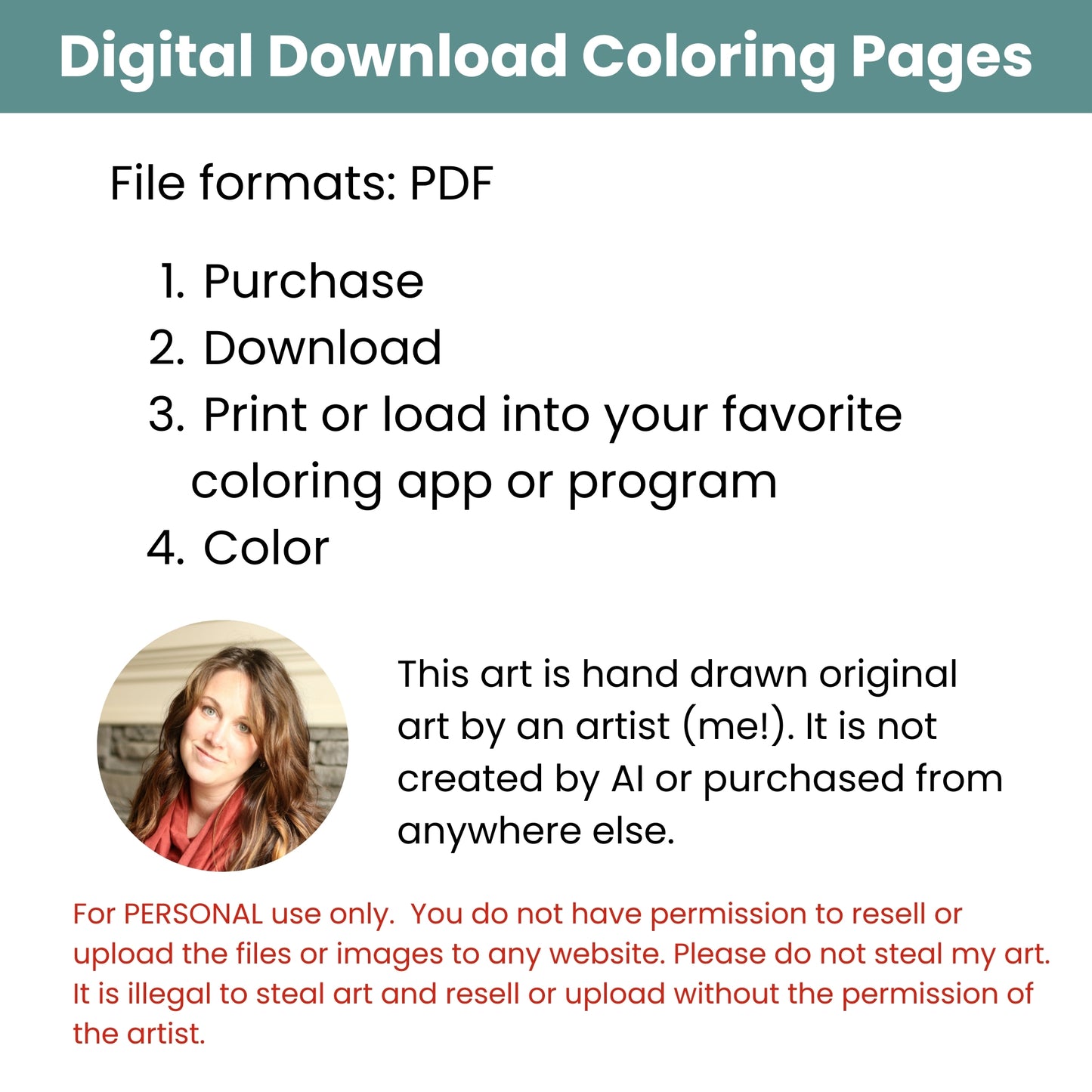 Cute Flamingo Digital Printable Coloring Page [Instant Download]